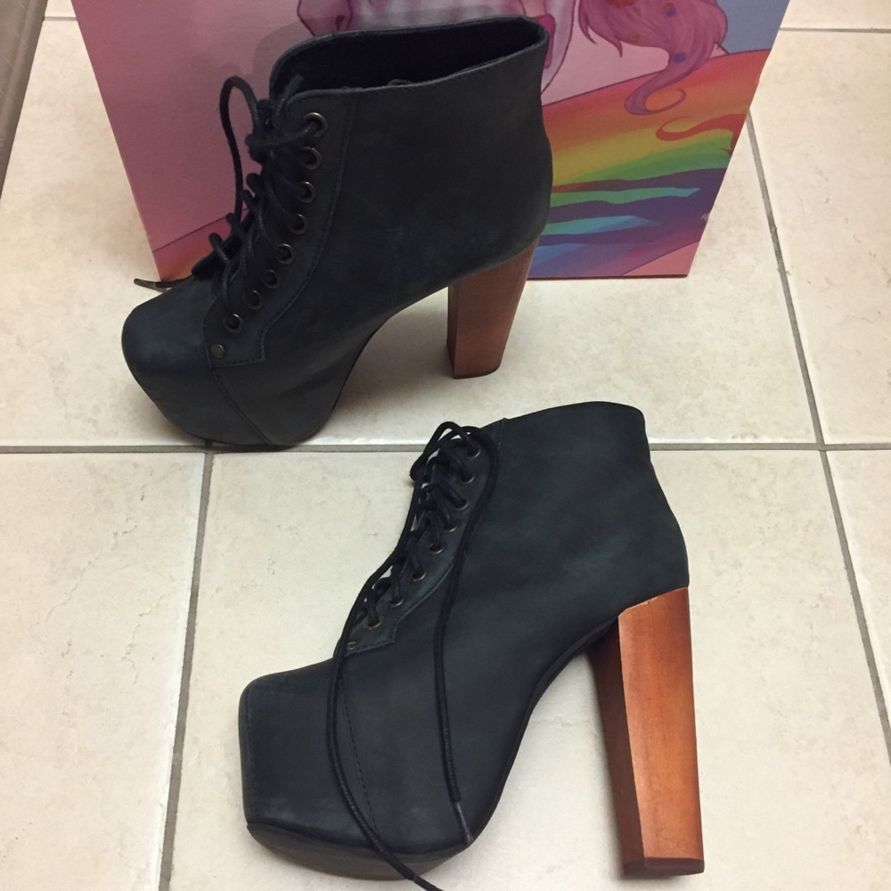 Jeffrey Campbell Lita Bootie, Size 5
